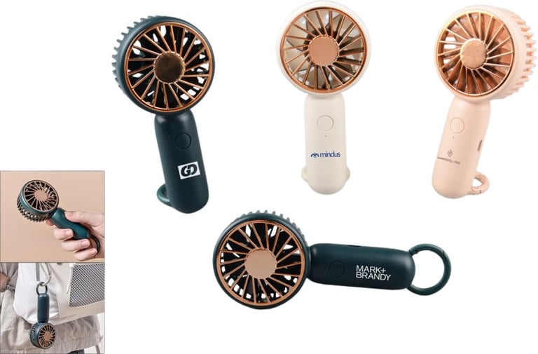 Produktbilde for Inari Mini Håndholdt Vifte med Nøkkelring