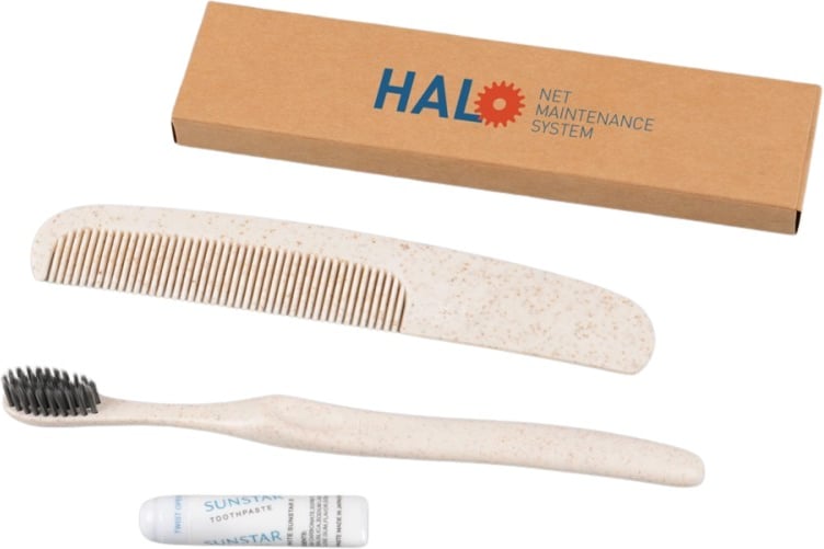 Produktbilde for Grand Hvetehalm Toalettartikler Reisesett