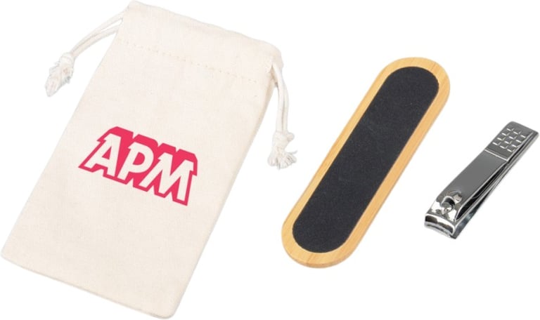 Produktbilde for Collin Bomull 2-i-1 Manikyrsett 