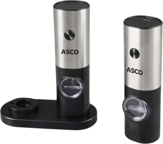 Produktbilde for Clermont Metall Elektrisk Salt og Pepperkvern