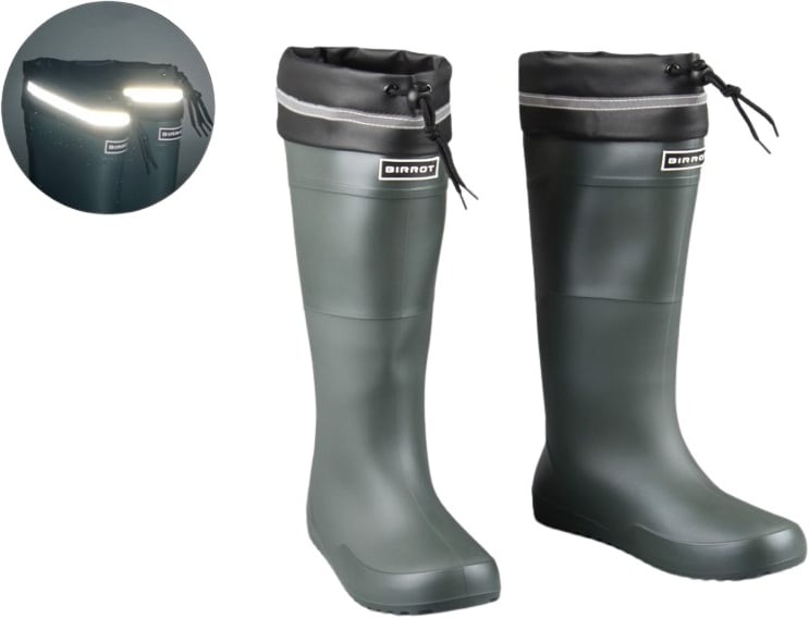 Produktbilde for Aeris PVC Knehøye Gummistøvler med Reflekterende Detaljer