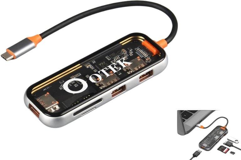 Produktbilde for Gaia 5-i-1 Multiport USB hub