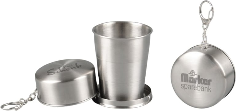 Produktbilde for Fredrikke 150 ml Rustfritt Stål Sammenleggbar Kopp