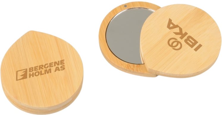 Produktbilde for Alvhild Bambus Lommespeil