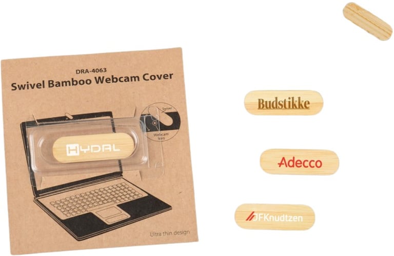 Produktbilde for Banden Bambus Webcam Cover
