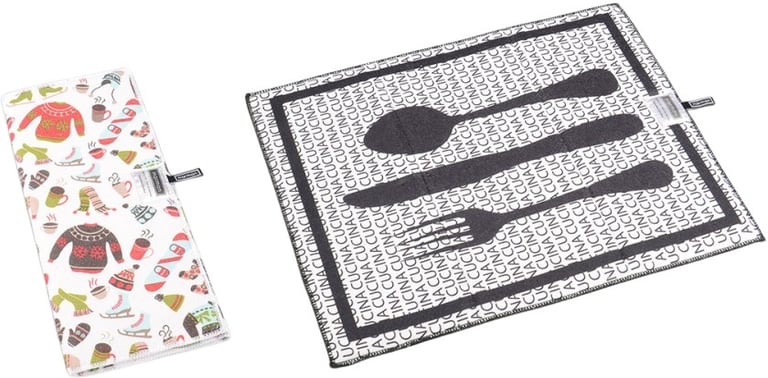 Produktbilde for Miri RPET Fullfargetrykket 3-delt Oppvaskmatte