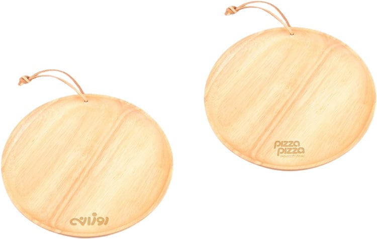 Produktbilde for Bruck Gummitre 20 cm Serveringsbrett med Oppheng