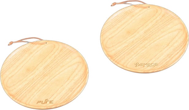 Produktbilde for Town Serveringsbrett Gummitre 27 cm med Oppheng