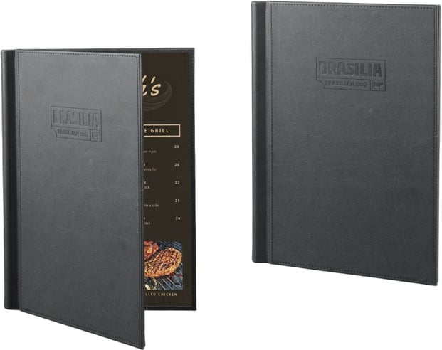 Produktbilde for Luma PU-skinn XL Menyomslag