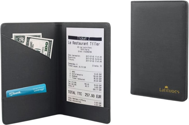 Produktbilde for Juno PU-skinn Servitørmappe