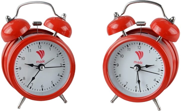 Produktbilde for Koblenz Jern og Glass Klokke med Alarm