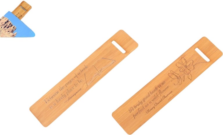 Produktbilde for Elric Bambus Bokmerke