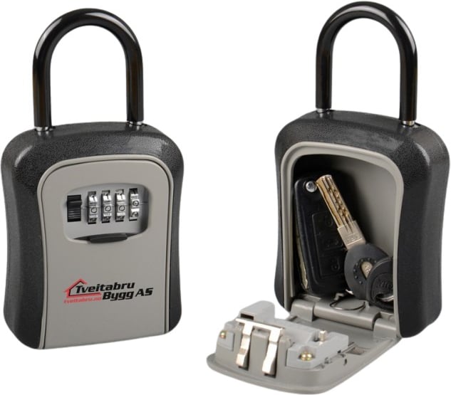 Produktbilde for Elisa ABS-plast og Aluminium Sikkerhetsnøkkelskap 