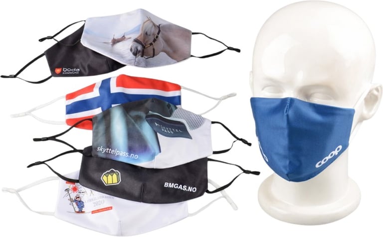 Produktbilde for Luvano Polyester Ansiktsmaske