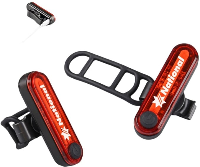 Produktbilde for Sylor Oppladbar Baklykt til Sykkel