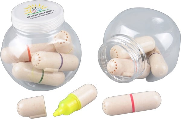 Produktbilde for Inkra Hvetestrå Sett med Markeringstusjer