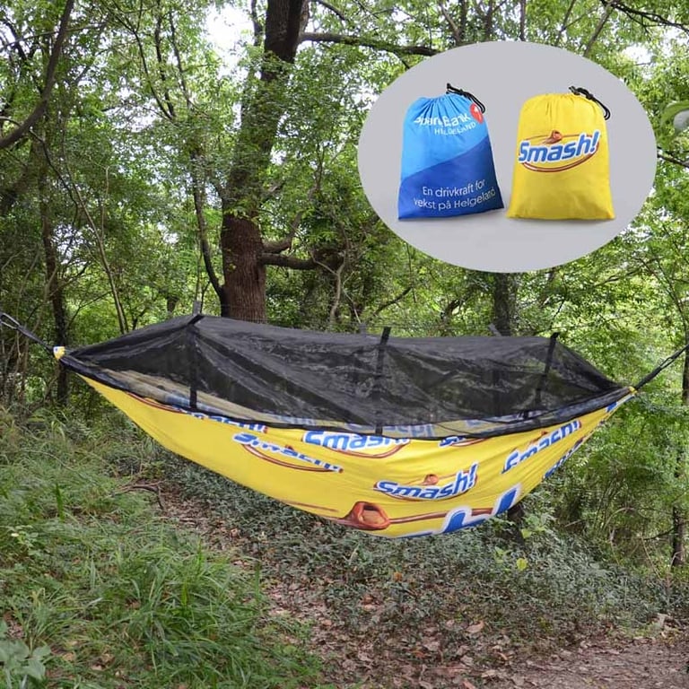 Produktbilde for Avina Nylon Fullfargetrykket Hammock med Insektsnett