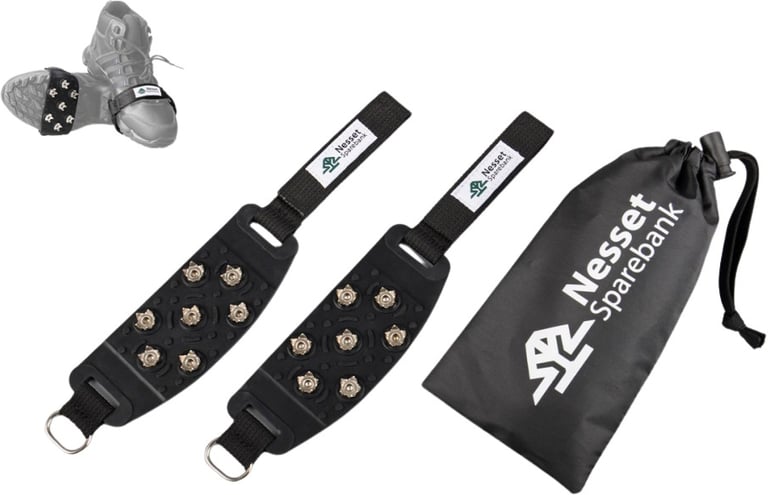 Produktbilde for Erona Brodder til Sko med Borrelås og Nylonpose 