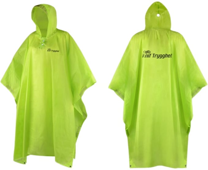 Produktbilde for Zorin 3-i-1 Ultralett  Regnponcho