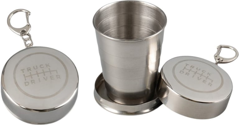 Produktbilde for Brockville 70 ml Rustfritt Stål Sammenleggbart Krus Metallkopp