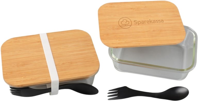 Produktbilde for Emily Glass 1050 ml Matboks