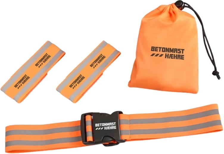 Produktbilde for Kansas Refleks Sett med Midjebelte og Armbånd