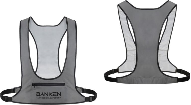 Produktbilde for Ansbach Refleksvest med Oppbevaringspose