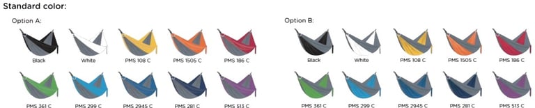 Produktbilde for Zadie Nylon Hengekøye