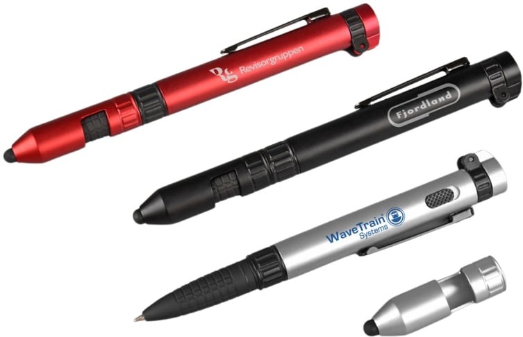 Produktbilde for Avexa Rustfritt Stål 7-i-1 Kulepenn med Multifunksjoner