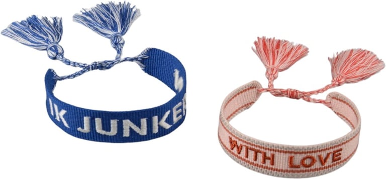 Produktbilde for Bohemia Brodert Stoff Armbånd