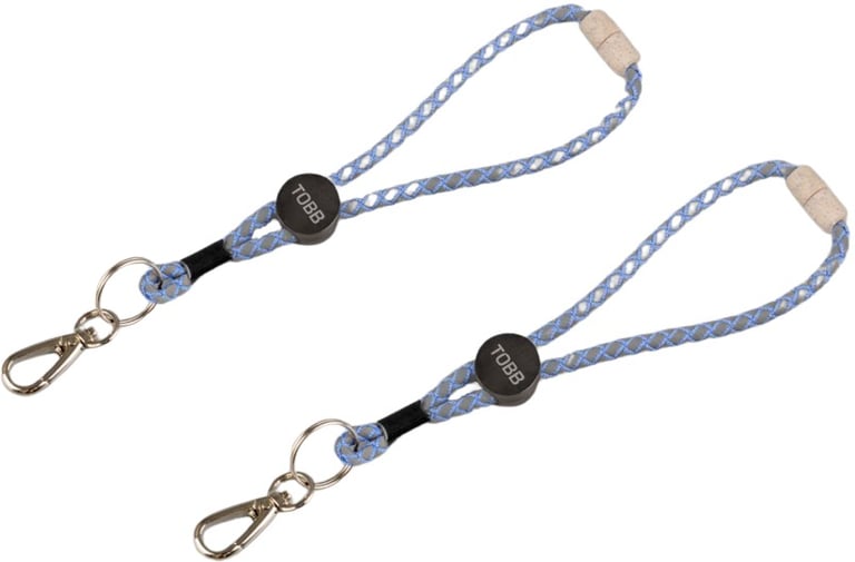 Produktbilde for Angela Refleks Nøkkelbånd med Kort Reim