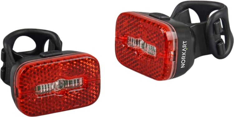 Produktbilde for Blinder Oppladbar Baklykt til Sykkel 