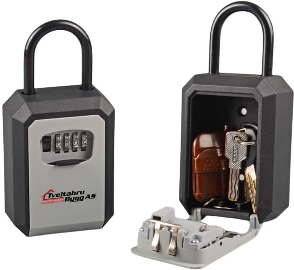 Produktbilde for Kubid ABS-plast og Aluminium Sikkerhetsnøkkelskap 