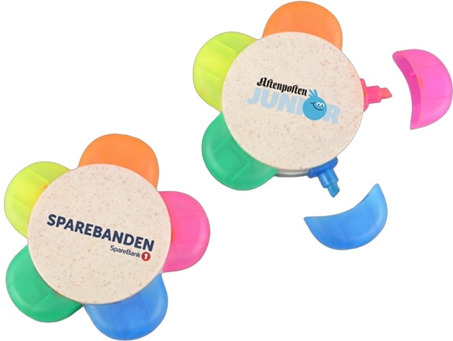 Produktbilde for Linex Hvetestrå Blomsterformet  Markeringstusj