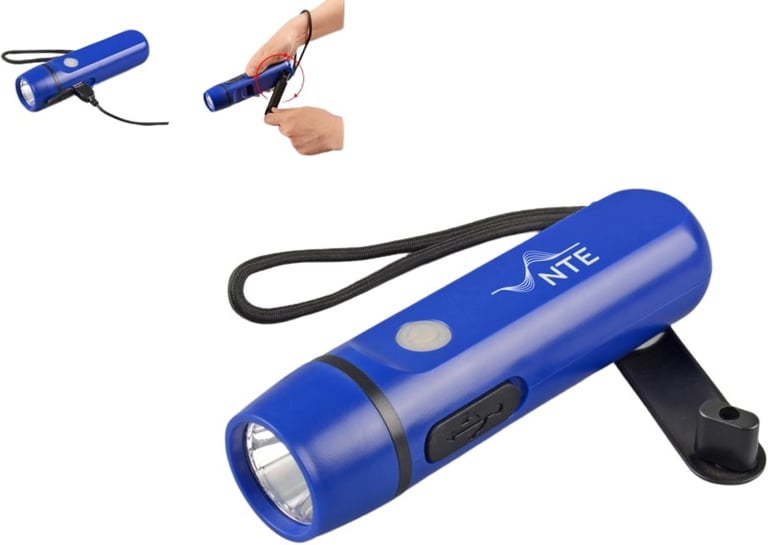 Produktbilde for Elani Oppladbar Lykt med Håndsveiv 