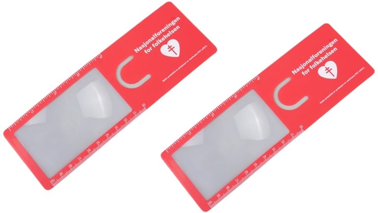 Produktbilde for Elric 3-i-1 RPET Bokmerke og Linjal