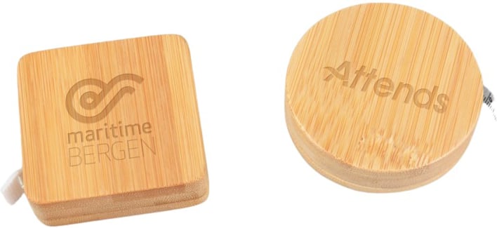 Produktbilde for Dira Bambus 1,5 m / 17 mm Målebånd