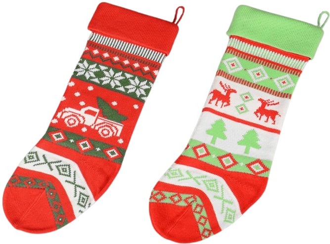 Produktbilde for Kalundborg Akryl Strikket Julestrømpe