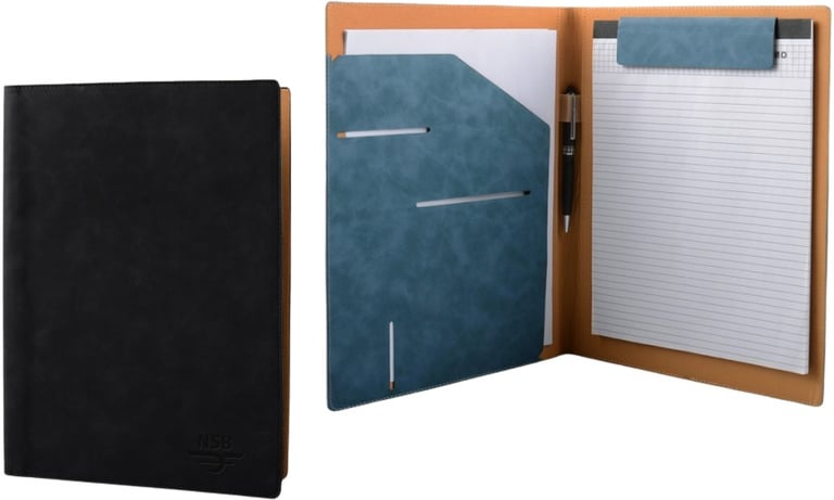 Produktbilde for Onyx Resirkulert PU Magnetisk  Mappe med Skriveunderlag