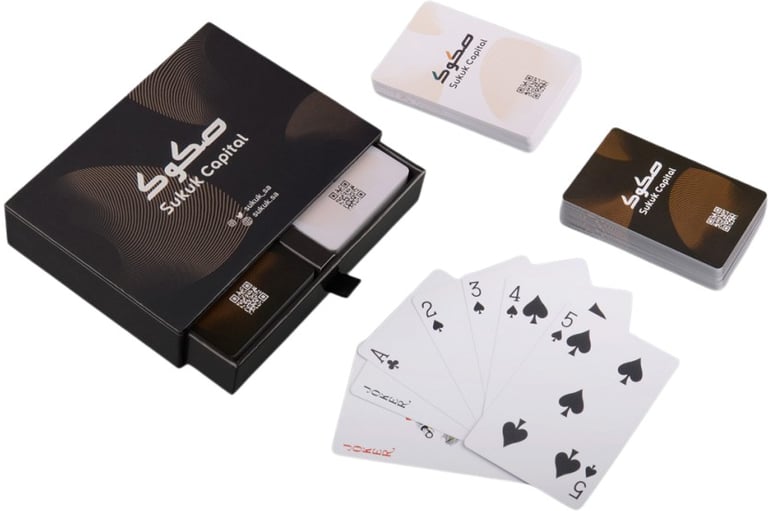 Produktbilde for Vallad 2-pk Kortspill Boks