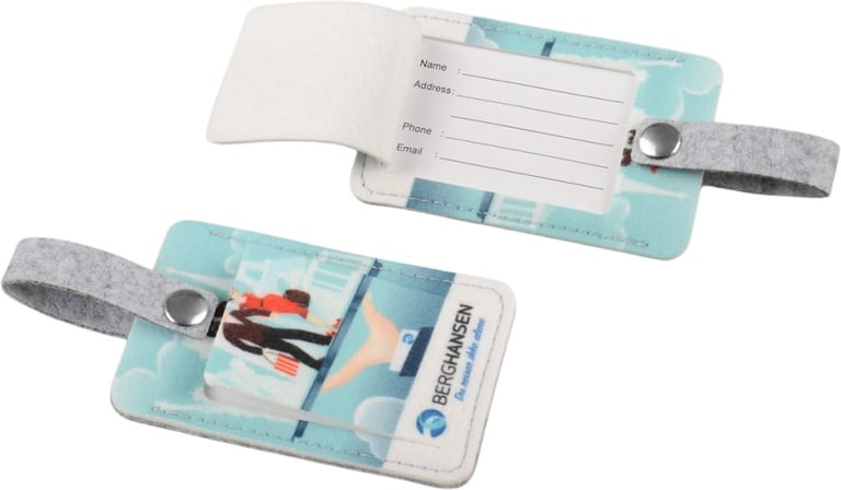 Produktbilde for Bravio RPET Filt Bagasjelapp