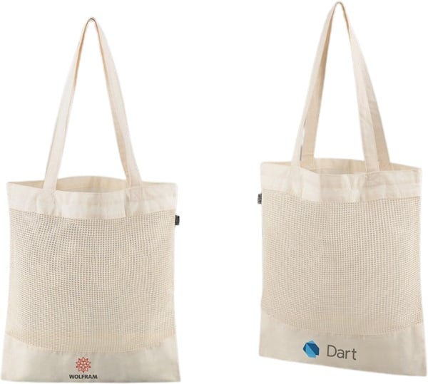 Produktbilde for Bazar Resirkulert Bomull  Handlenett