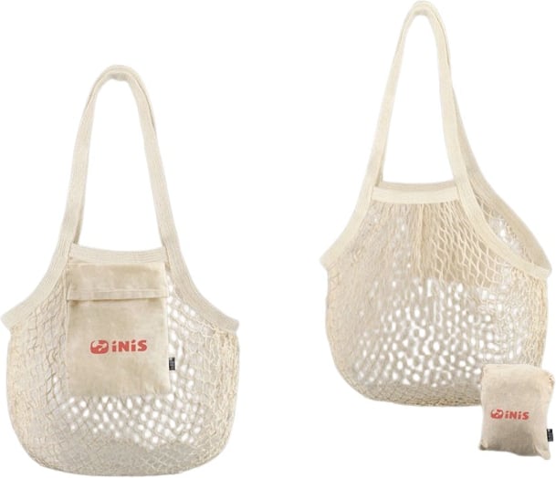 Produktbilde for Mathilde Resirkulert Bomull Sammenleggbart  Handlenett