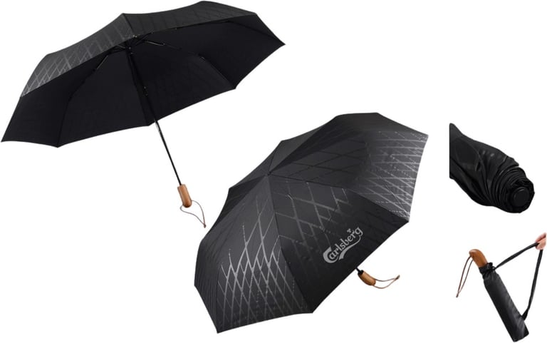 Produktbilde for Nael RPET 25”  Sammenleggbar Paraply