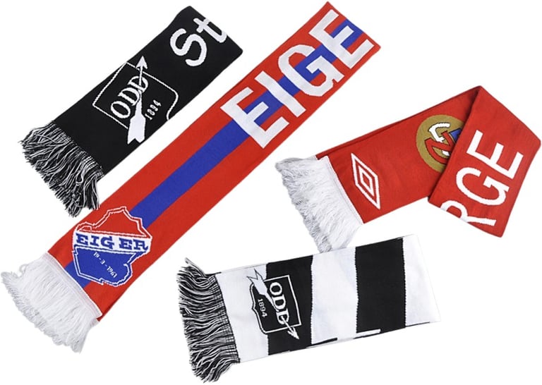 Produktbilde for Akryl Supporterskjerf