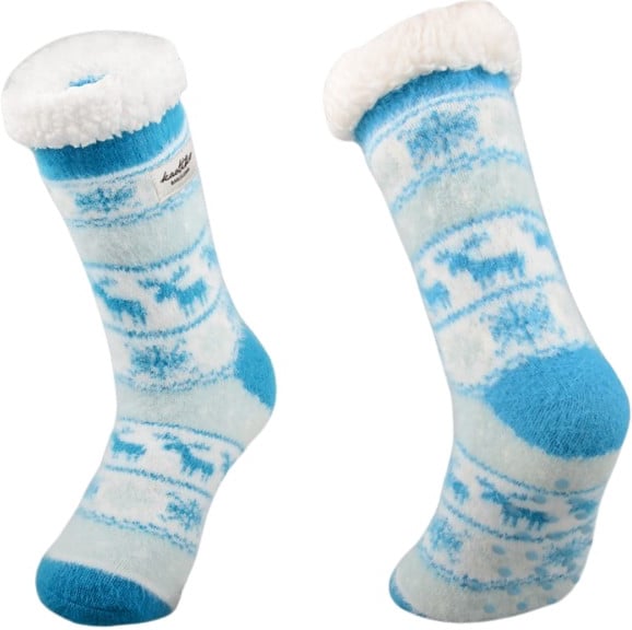 Produktbilde for Maui Polyester Sherpafôret Tøffelsokker