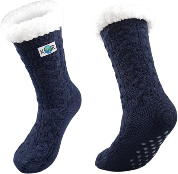 Produktbilde for Siena Akryl Sherpafôret Tøffelsokker