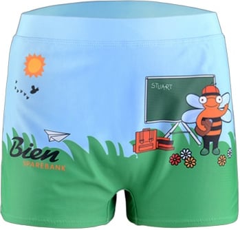 Produktbilde for Porto RPET Fullfargetrykket Badeshorts Barn