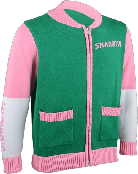 Produktbilde for Albion Bomull Strikket Cardigan med Glidelås