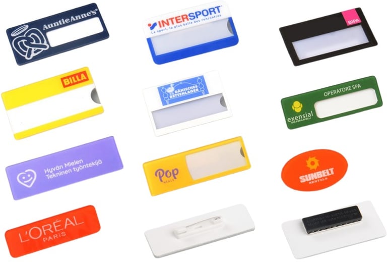 Produktbilde for Deni Akryl Fullfargetrykket Navneskilt